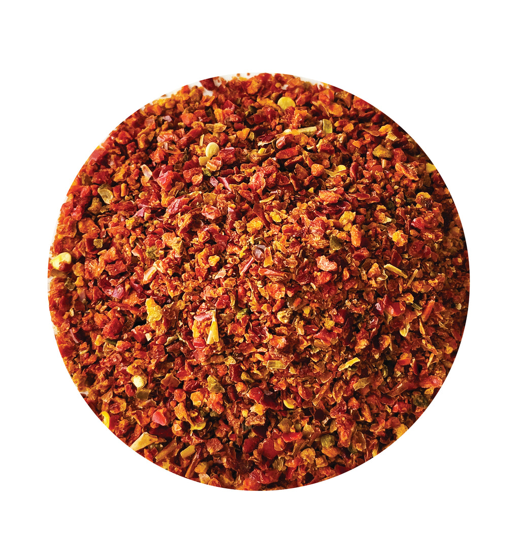 Dehydrated Red Bell Pepper Granules – Air Dried Pepper
