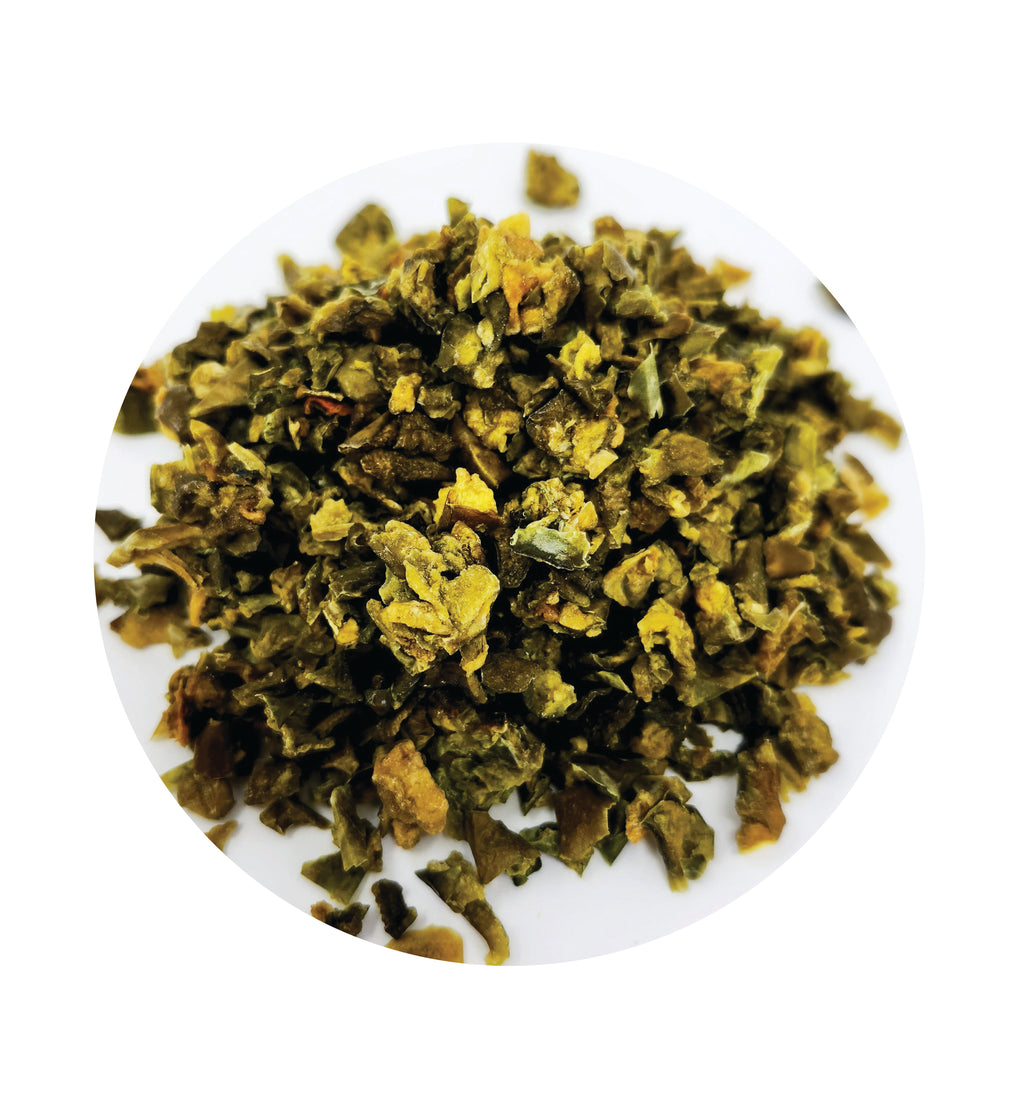 Dehydrated Diced Green Bell Pepper – Air Dried Vegetable Pieces