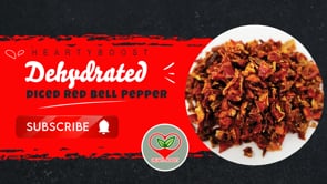 Dehydrated Diced Red Bell Pepper – Air Dried Vegetable Pieces